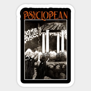 Psyclopean - Lovecraft Fantasy Occult Horror Weird Tales Dungeon Synth Dark Ambient Sticker